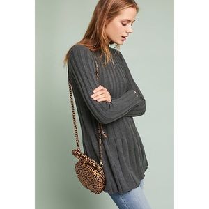 Anthropologie Thelma Ribbed Tunic size XL